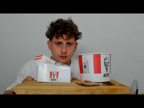 ASMR Eating KFC after a 12 hour shift