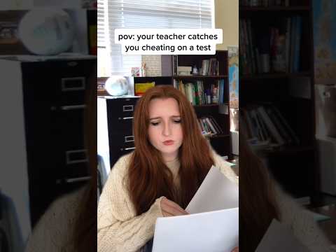 your teacher catches you cheating on a test pov asmr roleplay