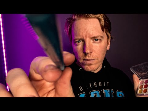 ASMR | Doing Your Makeup with Wood and Toys