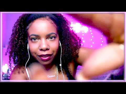 ASMR ✨ FACE TOUCHING  + SCRATCHING  You While You Sleep 💜 3Hrs (No Talking, Soft Mouth sounds)