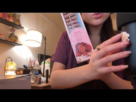 ASMR calm tapping ft. BTARTBOXNAILS