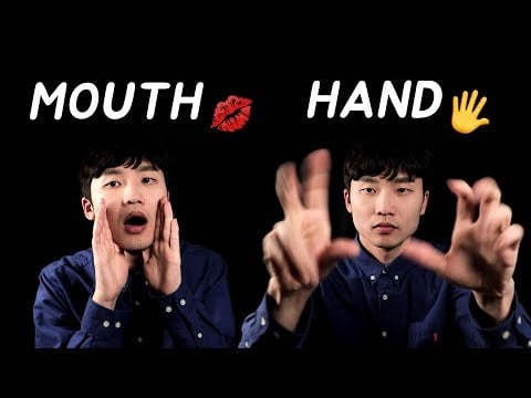 쌍둥이 ASMR 입소리 + 손소리 (MOUTH SOUNDS, HAND SOUND)
