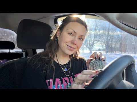 asmr/ gentle random mic scratching 🎤, whispering, and show + tell🍫