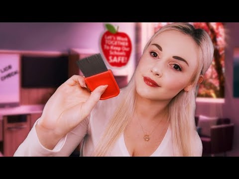 Nurse Lice Check [ASMR]