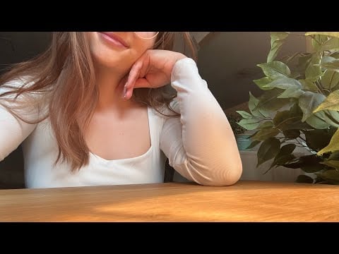 Soft whisper, tapping & scratching ASMR