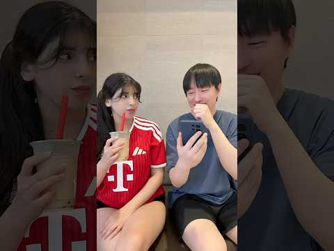 My boyfriend pranked me 😭 #shorts #couple #funny #boba