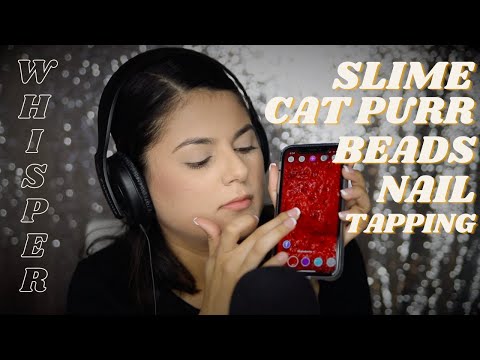 ASMR Virtual Slime, Cat Purring, Bubble Wrap Sounds - TeasEar 🤤