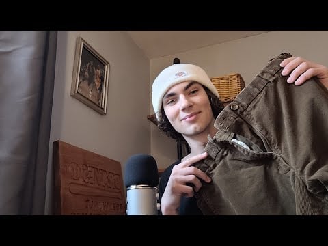 ASMR Closet Spring Cleaning! Showing my old clothes | ASMR Whispered Show n Tell