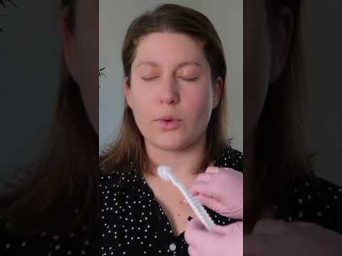 ASMR Sensory Exam Sharp or Dull Tests Let's Help Her Sleep #softspoken #asmrsensory