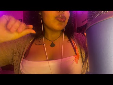 ASMR up close sensitive mouth sounds 👄