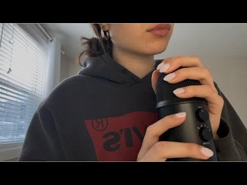ASMR classic mic triggers (gripping, swirling, scratching) 