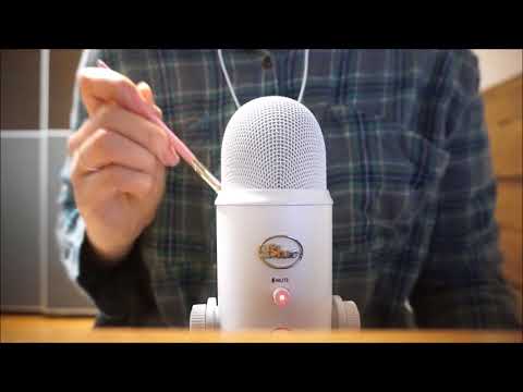 [ASMR] (No Talking) Mic Brushing, Touching, Brushing Sound - Intense, 마이크 브러싱, 브러시 사운드