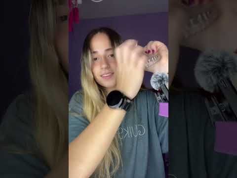 ASMR EN DIFERENTES TEXTURAS 💅🏼 #asmr #relax #visualtingle #asmr_tingles #triggersforsleep #dormir
