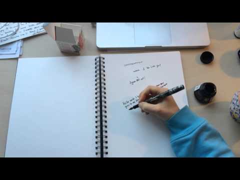 New Fountain Pen Test