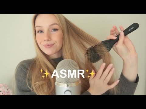 ASMR RELAXING HAIR BRUSHING FOR SLEEEEEEP 😴 |RelaxASMR