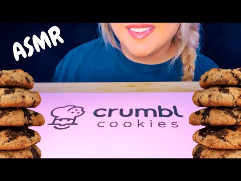 ASMR CRUMBL COOKIES MUKBANG 먹방 SOFT EATING SOUNDS