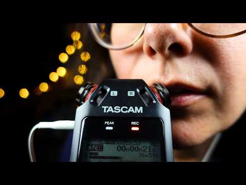 ASMR Close Up Mouth Sounds | Tascam vs. Tascam (2 Hours+)