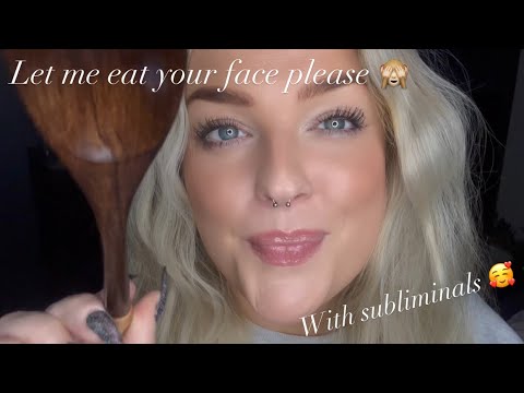 Eating your face #asmr #mouthsounds #mouthsoundasmr #eatingyou