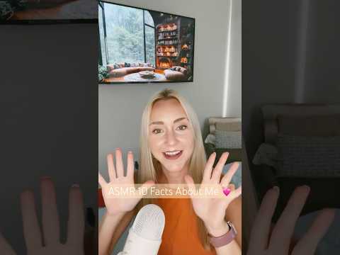 10 random facts about me #asmr #visualtingle #relax #triggersforsleep
