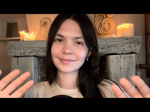 ASMR guided meditation for sleep | reaching success and building self belief (hand movements)