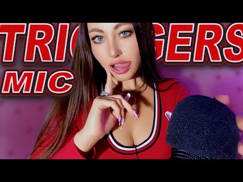 ALL MIC TRIGGERS ASMR: foam, bare cover | Your Best Tingles, Relax and Sleep | No talking