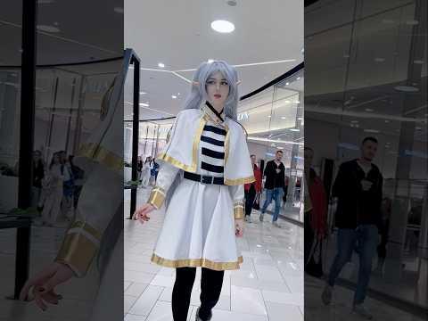 Frieren at the mall✨  #cosplay #anime #cosplayer #frieren #frierenbeyondjourneysend