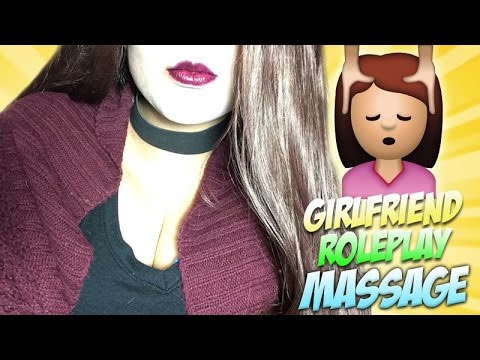 ASMR  Girlfriend Role Play |Massage Scalp For Sleep