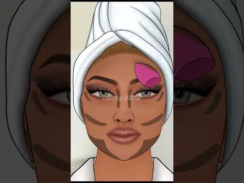 Homeless girl makeover animation,makeup ASMR animation#animation #asmrsounds#trending#trendingshorts
