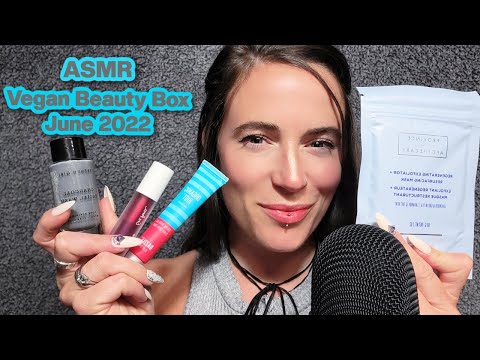 ASMR - Petit Vour Vegan Beauty Box June 2022 (Whispered Beauty)