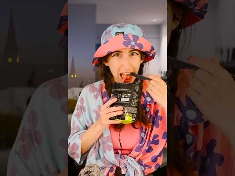 I tried a Czech MRE (Meal-Ready-To-Eat) and…?! #shorts #asmr