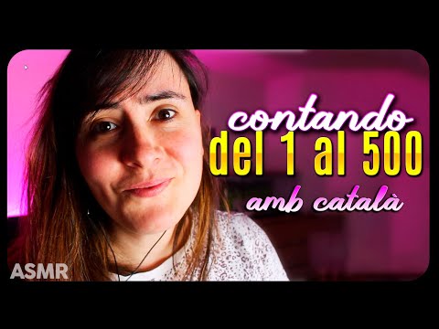 ASMR Contando del 1 al 500 en CATALAN | Susurros suaves | Zeiko ASMR