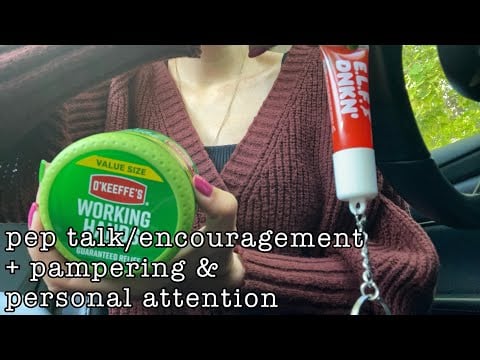 🫂 asmr for encouragement (and pampering) || lofi asmr