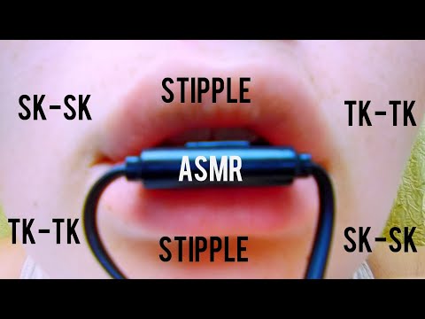 ASMR Tk-Tk, Sk-Sk, Stipple + MOUTH SOUNDS| АСМР🎧