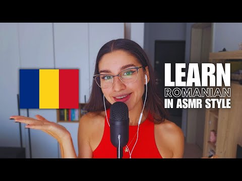 ASMR Teaching You Romanian 🇹🇩 | Relaxing Lesson | M.G. #asmr
