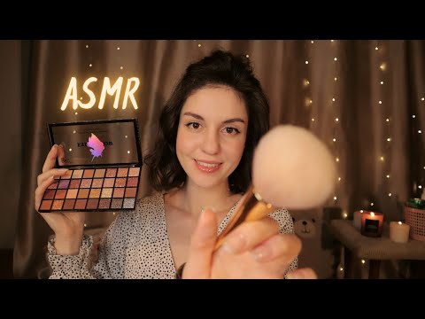 АСМР Соберу тебя на свидание💞 Тихий голос / ASMR Makeup