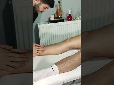 TURKISH MASSAGE TECHNIQUES THAT RELIEVE STRESS FROM THE FRONT LEGS #satisfying #relaxing #shorts