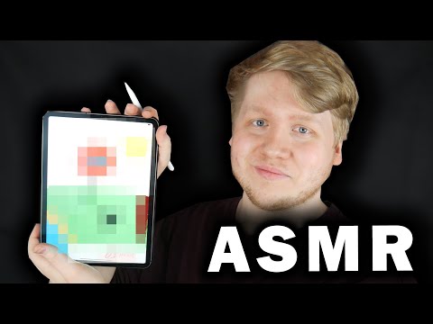 ASMR | Wir ZEICHNEN ein BILD auf dem iPAD! auf Deutsch/German