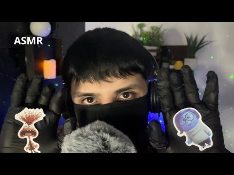 ASMR Stickers de Intensamente | Susurros y Mouth Sounds