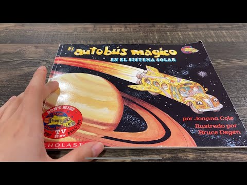 [ ASMR Lectura Susurrada ] Cuentos infantiles: El Autobús Mágico en el Sistema Solar