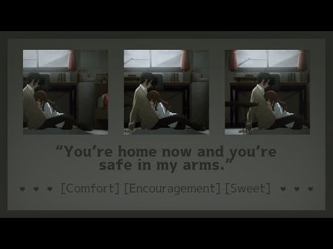 Girlfriend comforts you after a bad day [ASMR Girlfriend RP F4A] [Comfort] [Encouragement] [Sweet]