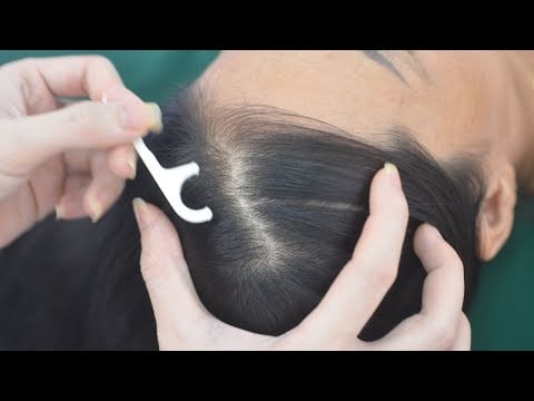 ASMR Head Scratch On Real Person, Relaxing Hair Sounds, No Talking For Relaxation