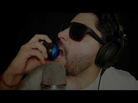 ASMR Satisfying Rollerball Massage & Mouth Sounds