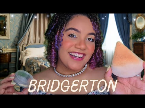 ASMR BRIDGERTON: IRMÃ TE ARRUMANDO PARA O BAILE 👑💖