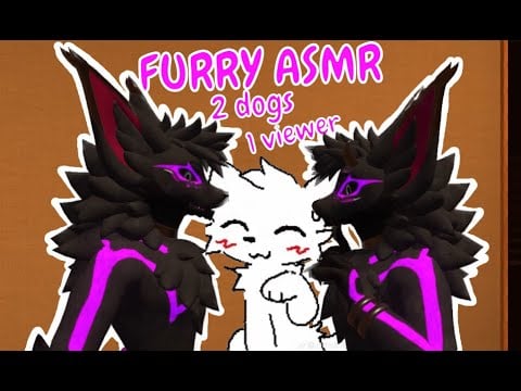 [FURRY ASMR] 2 dogs, 1 viewer. Soft woofs~ (Binaural)