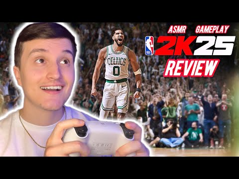 ASMR Gaming 🎮💤 | Relaxing NBA2K25 Gameplay / Review 🏀