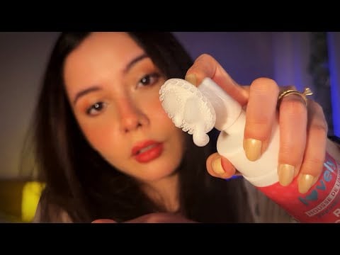 Você Merece Esse Cuidado Hoje 🤍 | Massagem Facial, Skincare e Cabelo | ASMR