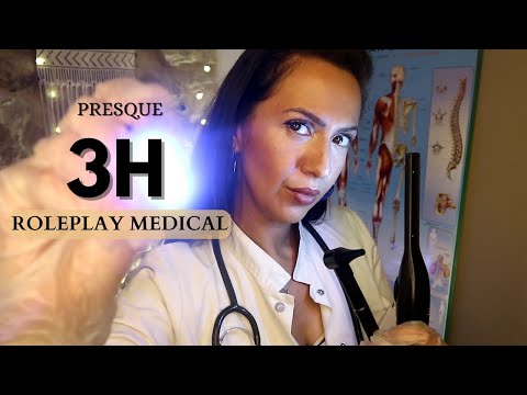 💤 Asmr - roleplay medical - 3h (presque )