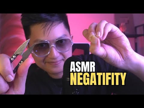 ASMR PLUCKING NEGATIFITY 2024 For Relaxing