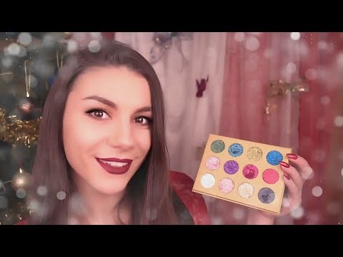 АСМР 🌟 Волшебный Макияж 💄 Ролевая Игра, Шепот с Ушка на Ушко / ASMR 🌟 Christmas Makeup 💄