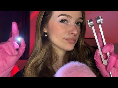 ASMR: TON EXAMEN MEDICAL TRÈS RÉALISTE! (neurologue) 👀🥼